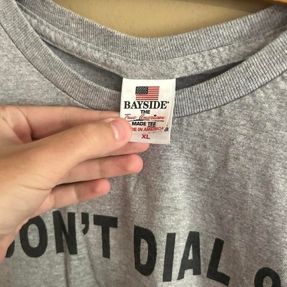 Vintage Y2K I don't dial 911 humor funny comical to shirt Size XL - Picture 2 of 3